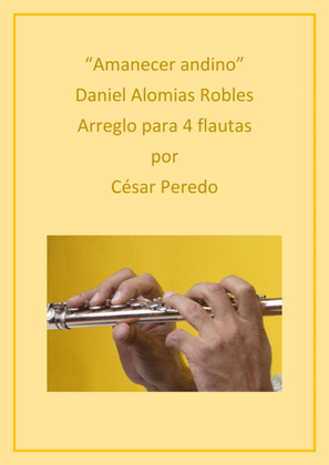 Amanecer andino para 4 flautas