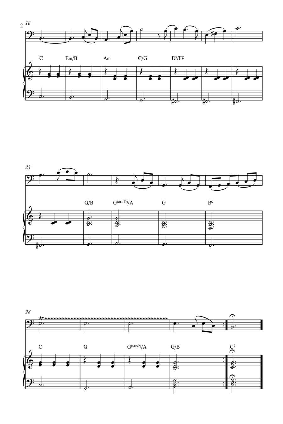Married Life Married Life Piano scores gallery preview page 2