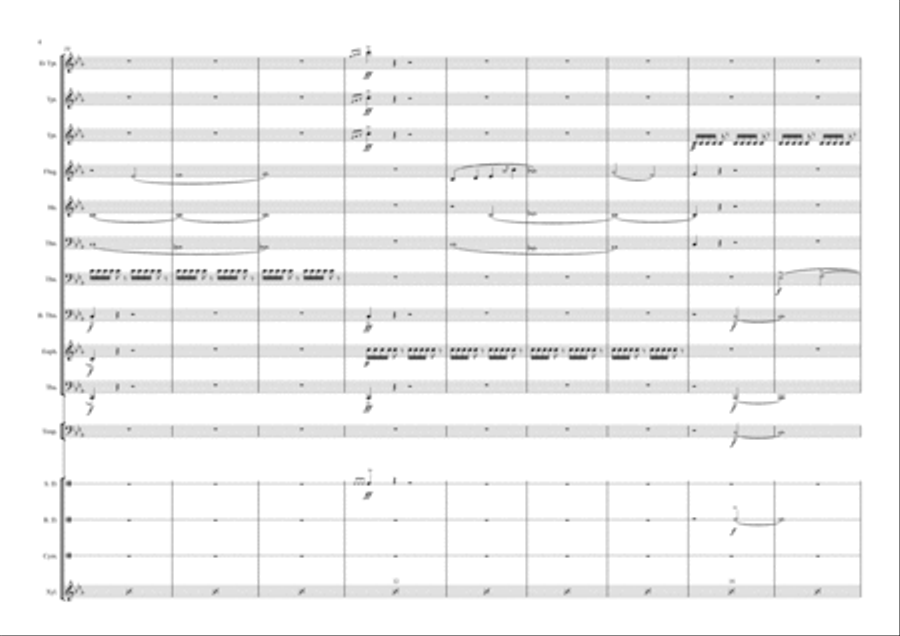 Fragile Textures Large Ensemble scores gallery preview page 4