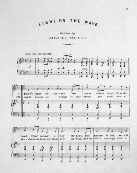 Light on the Wave. Army Song