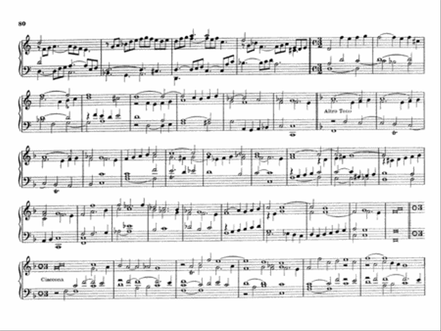 Frescobaldi: First Book of Toccatas and Partitas for Organ or Cembalo (Volume I) Organ scores gallery preview page 4