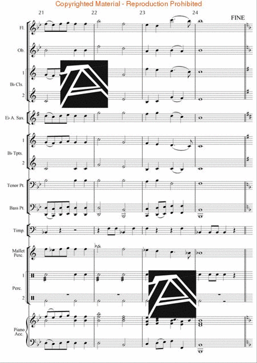Jazz Suite No. 2 – Dance I Concert Band scores gallery preview page 6