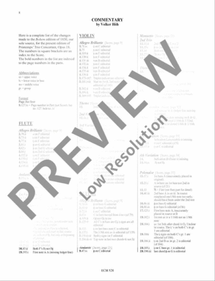 Trio Concertant Trio Concertant Flute scores gallery preview page 9