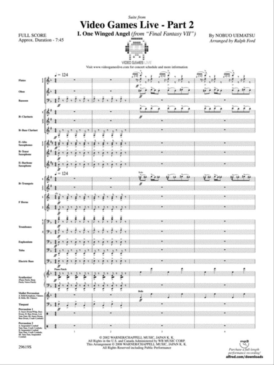 Video Games Live -- Part 2 Concert Band scores gallery preview page 2