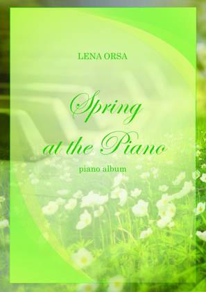 Book cover for Spring at the Piano Album