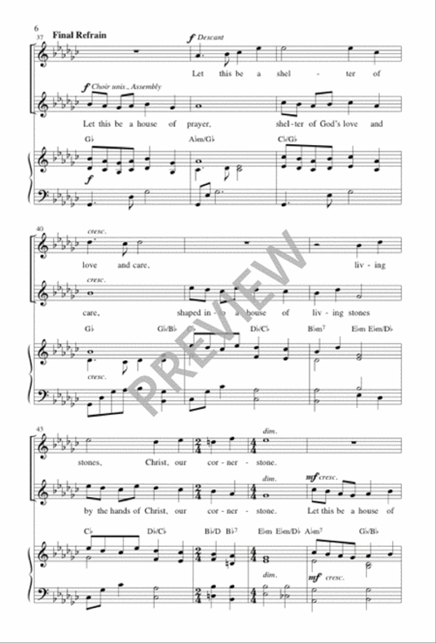 A House of Prayer A House of Prayer 4-Part scores gallery preview page 7