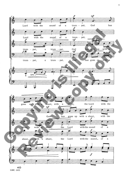 Sound a Trumpet! (Choral Score)