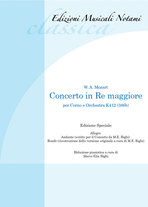 Concerto in Re Maggiore per corno e orchestra K412