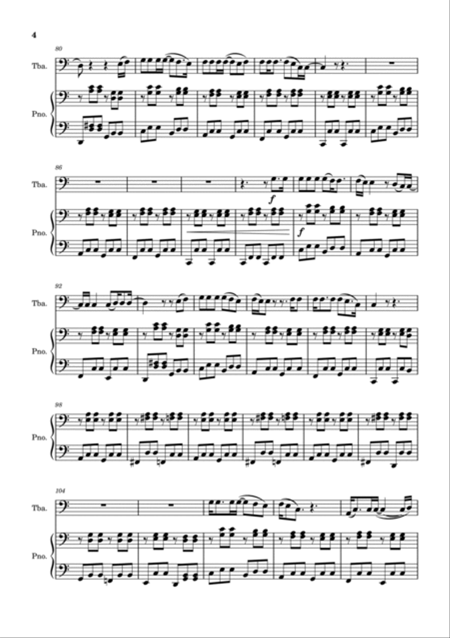 Piano Man Piano scores gallery preview page 4