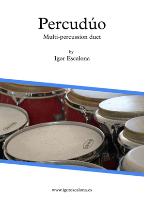 Book cover for Percuduo - Multi-percussion duet