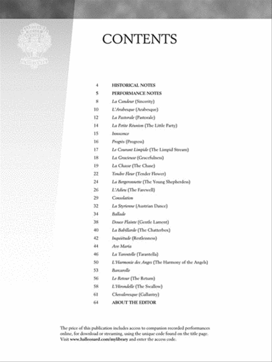 Burgmüller – 25 Progressive Studies, Opus 100 Piano Method scores gallery preview page 3