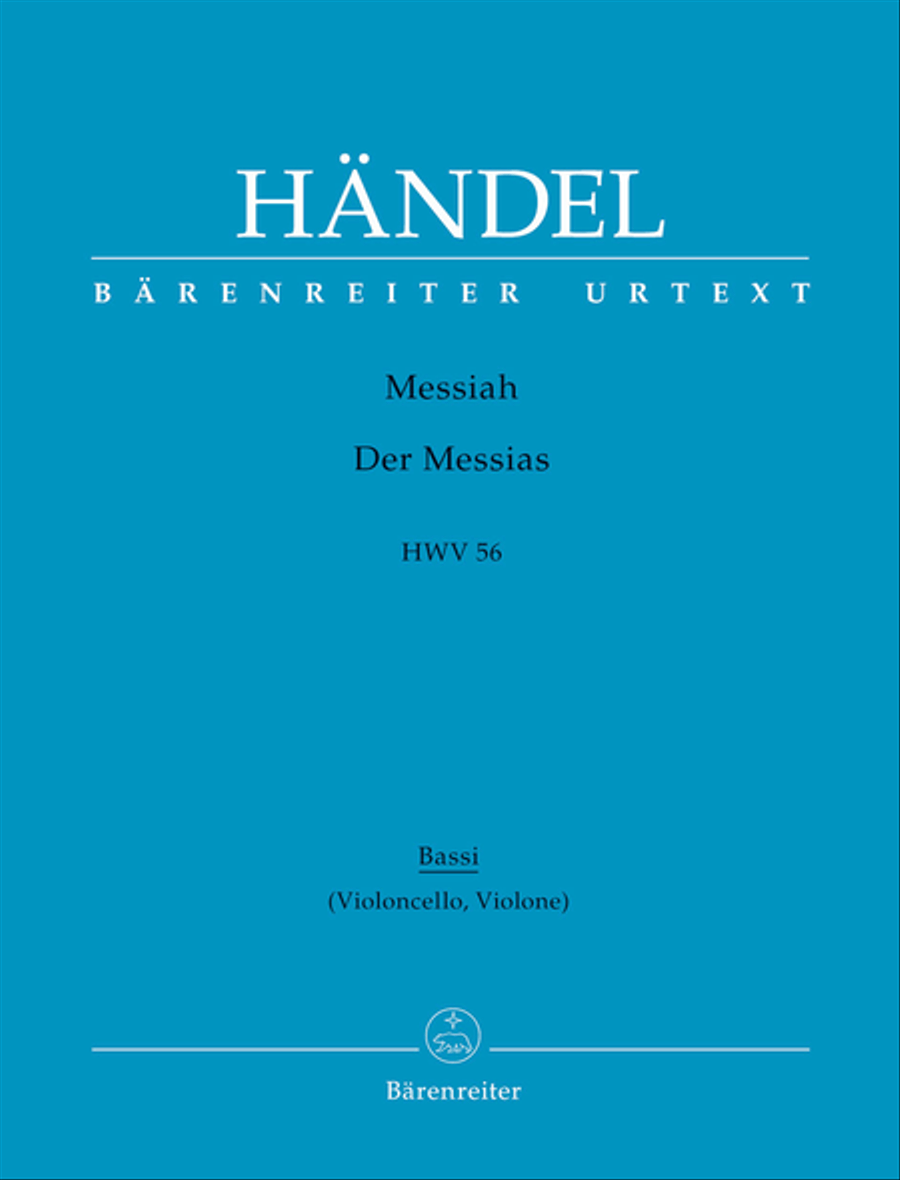 Der Messias HWV 56 Double Bass scores gallery preview page 1