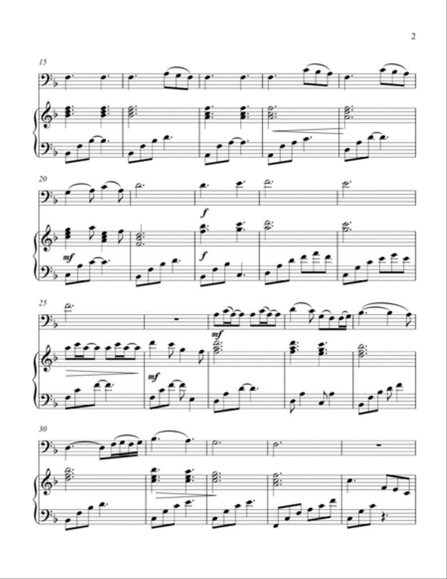 A Thousand Years Bassoon scores gallery preview page 3
