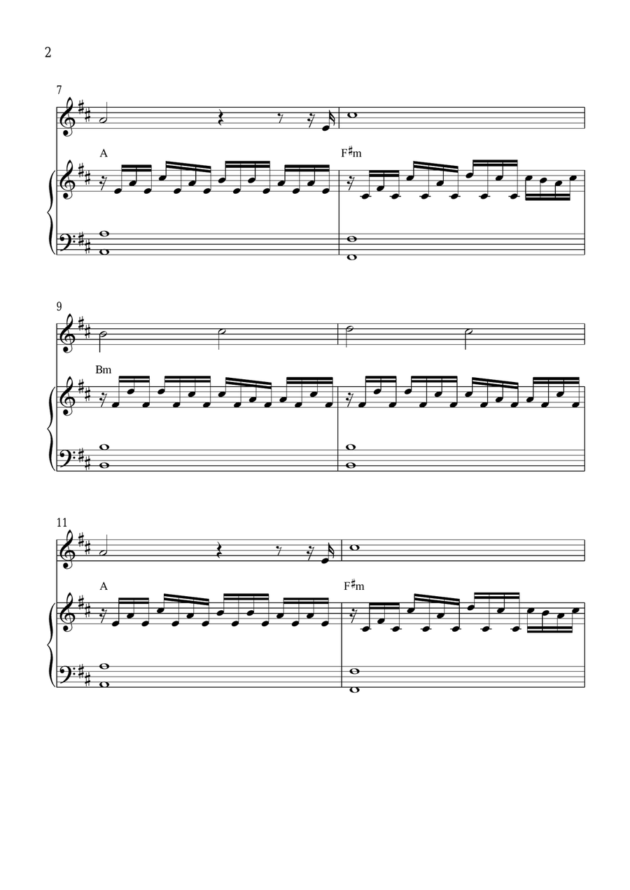 Hello Violin Solo scores gallery preview page 2