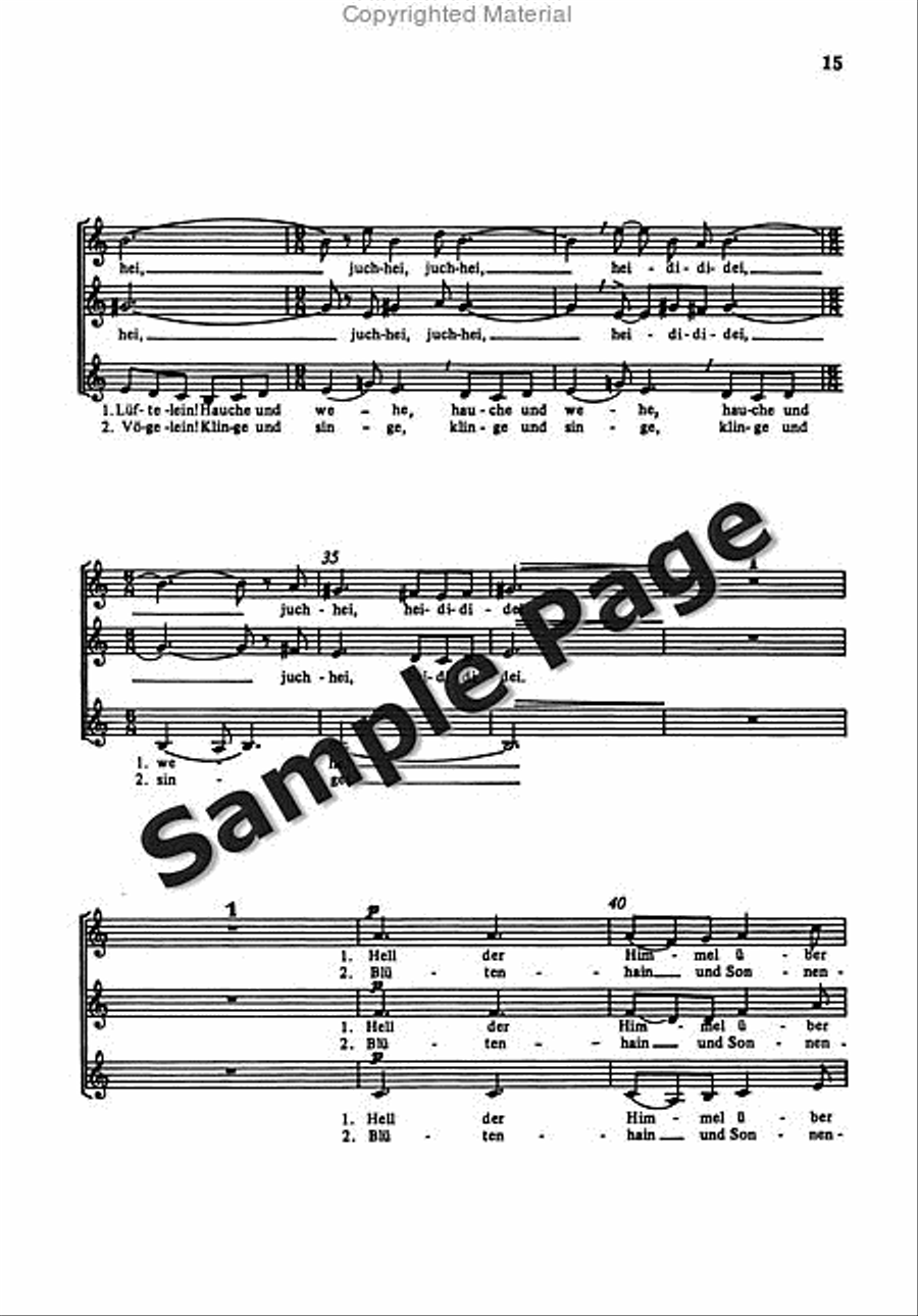 Kleinen Jahreszeiten Ch Score