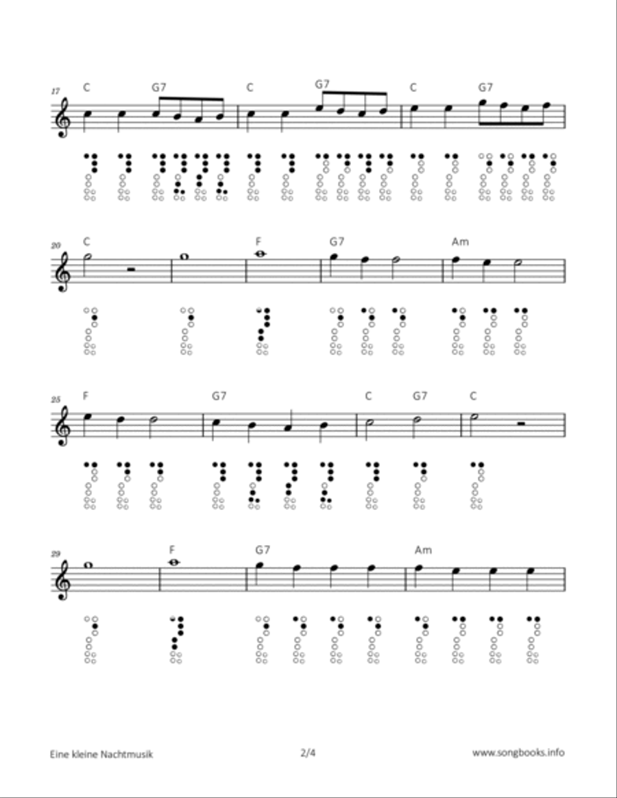 Eine kleine Nachtmusik Chamber Music scores gallery preview page 2