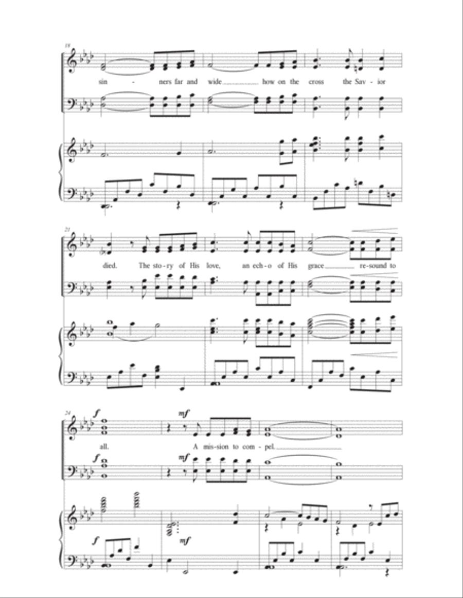 A Mission to Compel 4-Part scores gallery preview page 3