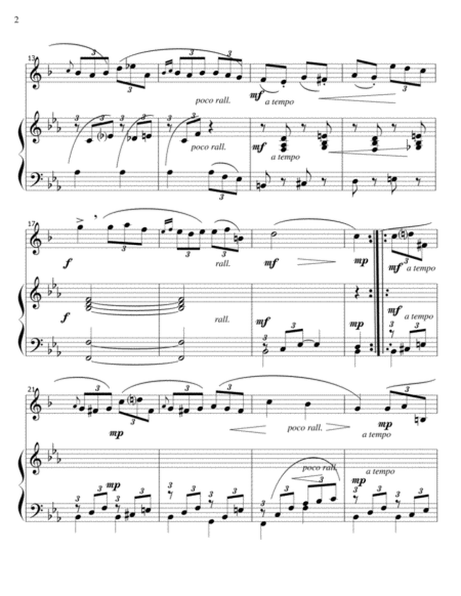 Pleasant Landscape-Schumann-Trumpet-Piano image number null