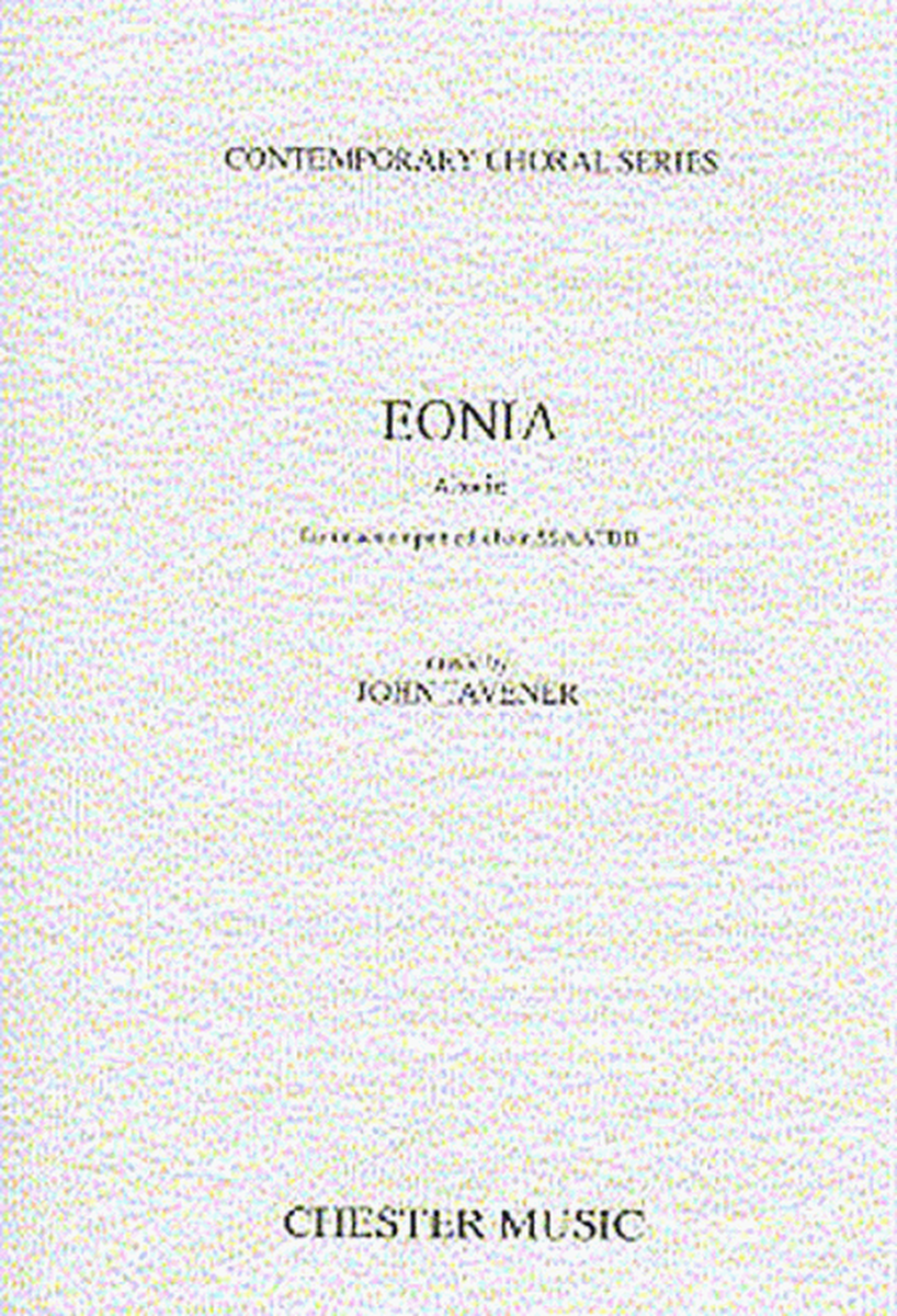 John Tavener: Eonia