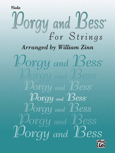 Porgy And Bess For Strings Viola