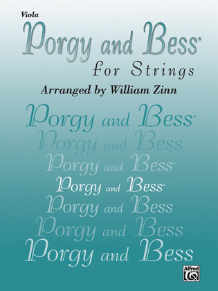 Book cover for Porgy and Bess for Strings