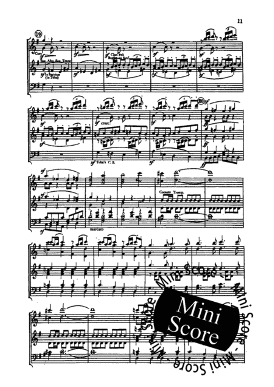 Egmont Egmont Fanfare Band scores gallery preview page 13
