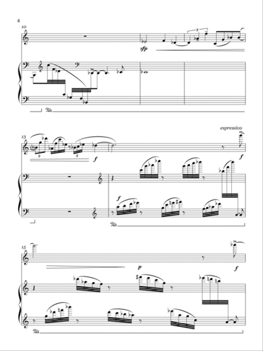 Objets Trouvés for flute and piano Woodwind Duet scores gallery preview page 5