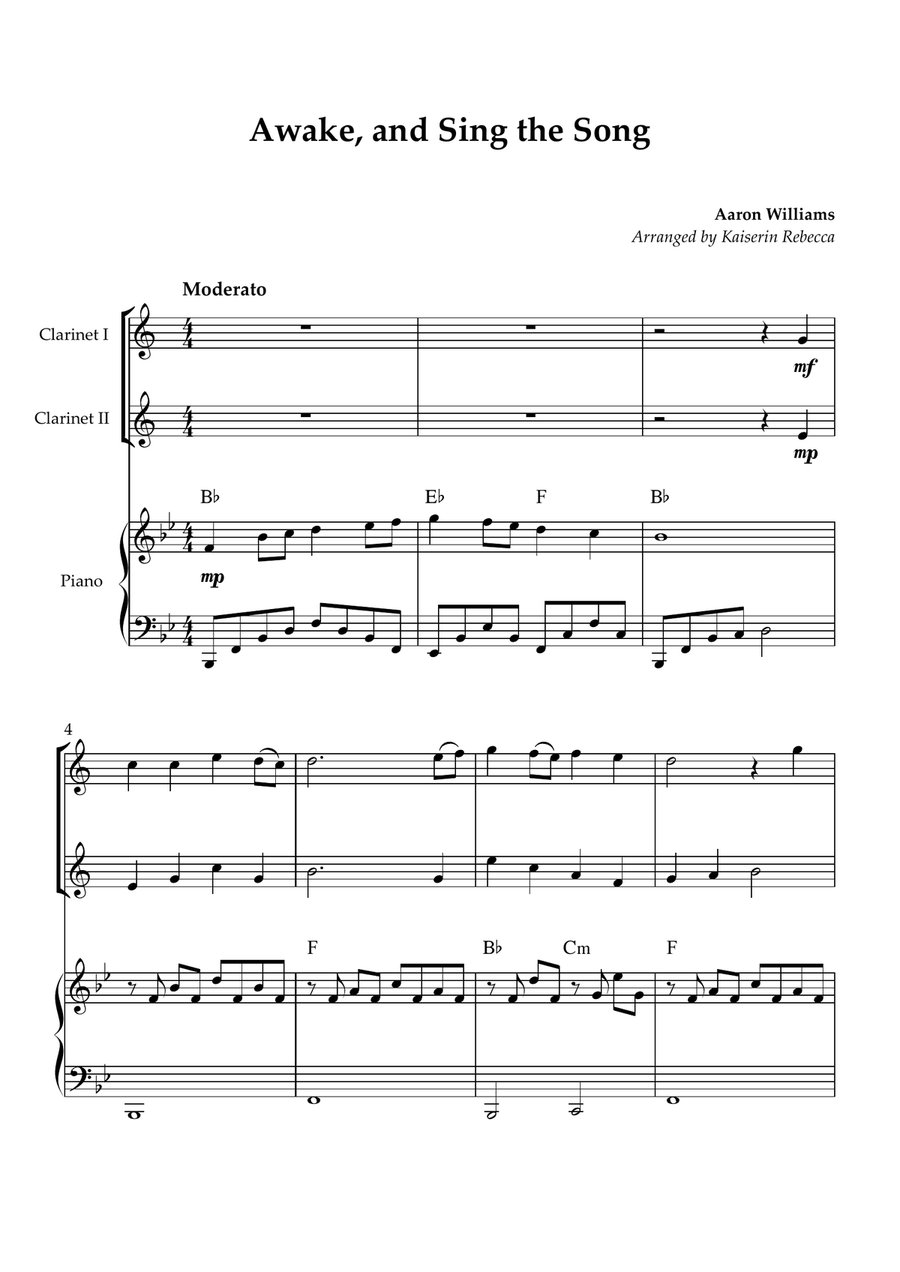 Book cover for Awake, and Sing the Song