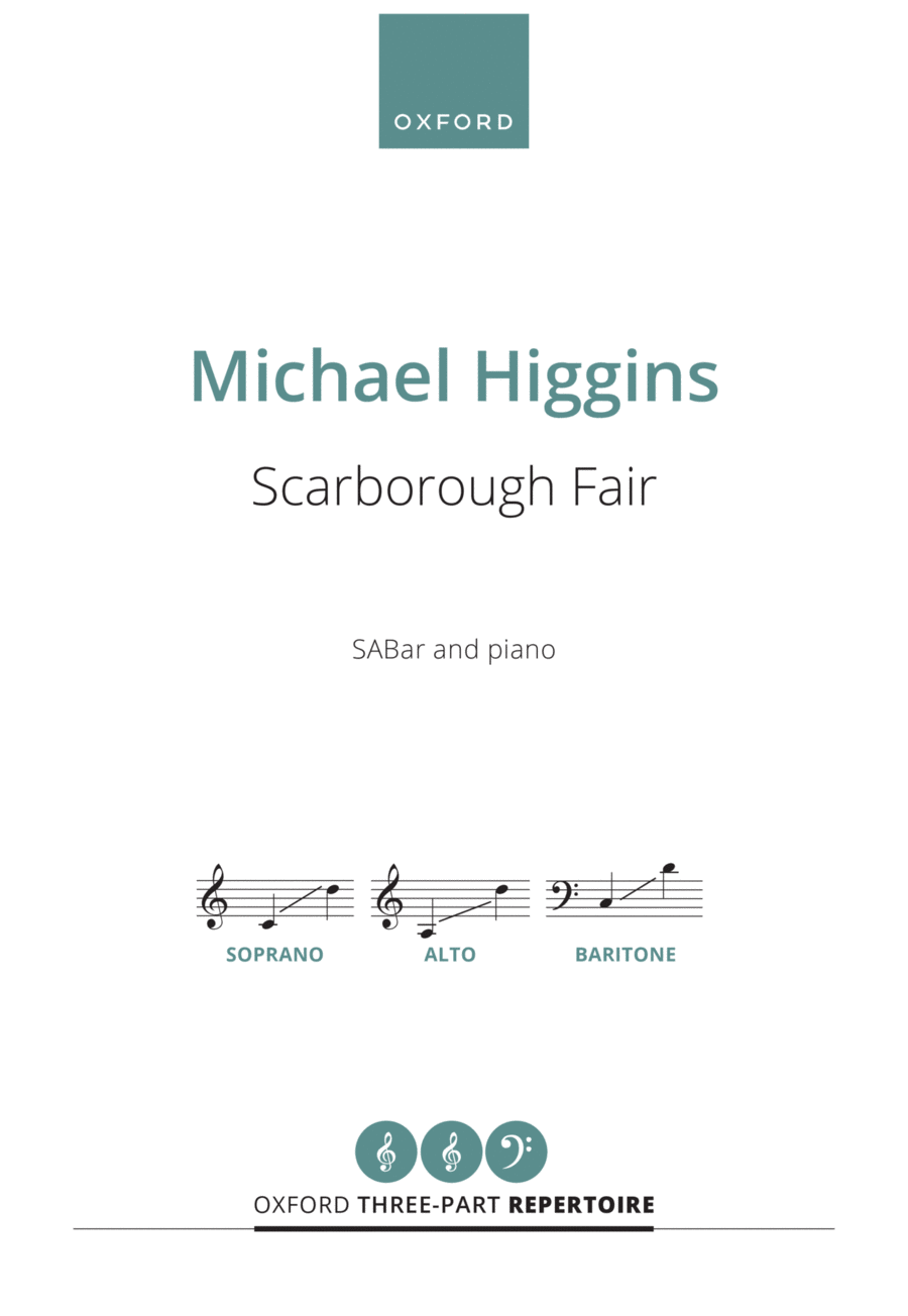 Scarborough Fair Scarborough Fair 3-Part scores gallery preview page 1