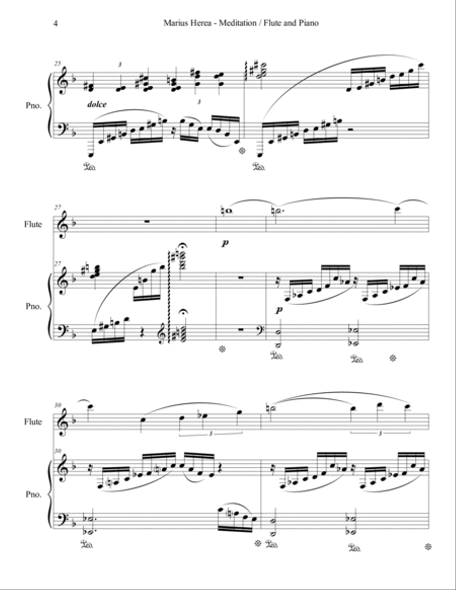 Meditation Small Ensemble scores gallery preview page 4