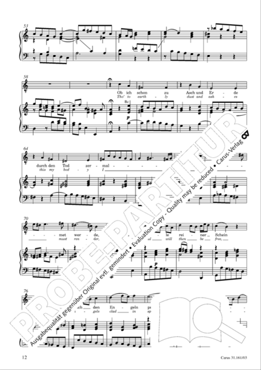 Komm, du susse Todesstunde 4-Part scores gallery preview page 13