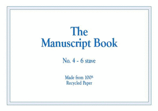 Manuscript Book 4 Interleaved Recycled 24Pp 6 Stav