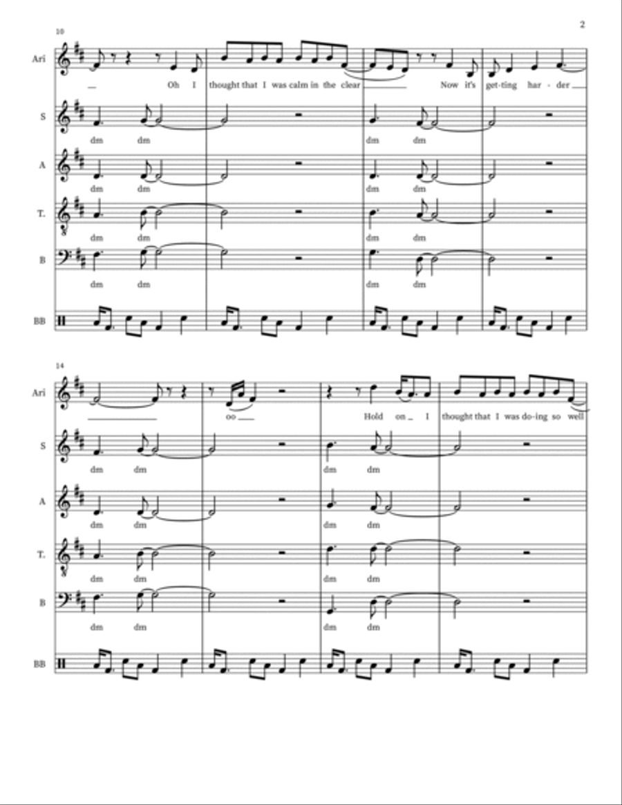 Fallingwater Fallingwater 4-Part scores gallery preview page 2