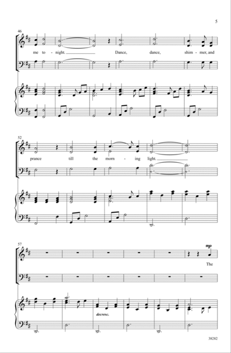 Star Dance Star Dance Choir scores gallery preview page 4