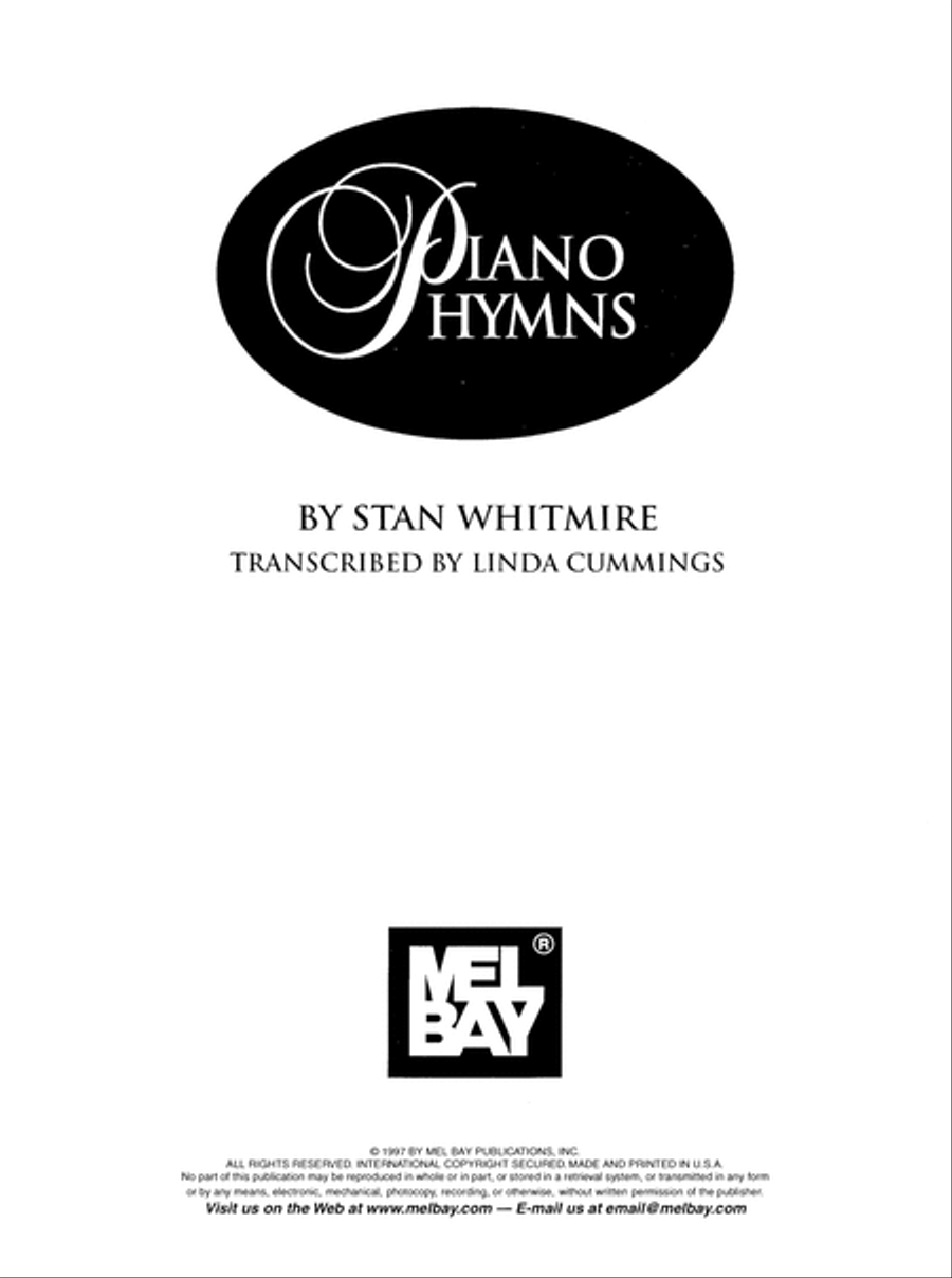 Piano Hymns Piano scores gallery preview page 2