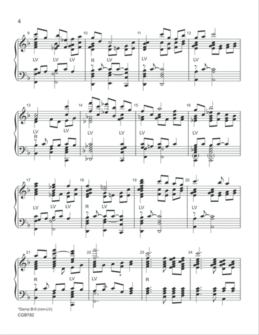 Dona Nobis Pacem (Handbell Score) Handbell Choir scores gallery preview page 4