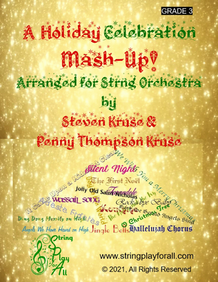 Book cover for A Holiday Celebration Mash-Up for String Orchestra, Grade 3