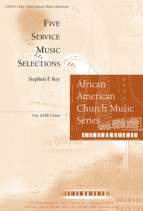 Book cover for Five Service Music Selections
