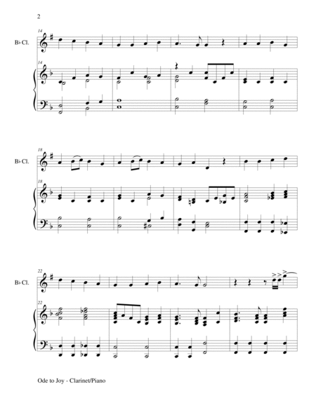 Gary Lanier: 3 GREAT HYMNS (Duets for Bb Clarinet & Piano) image number null