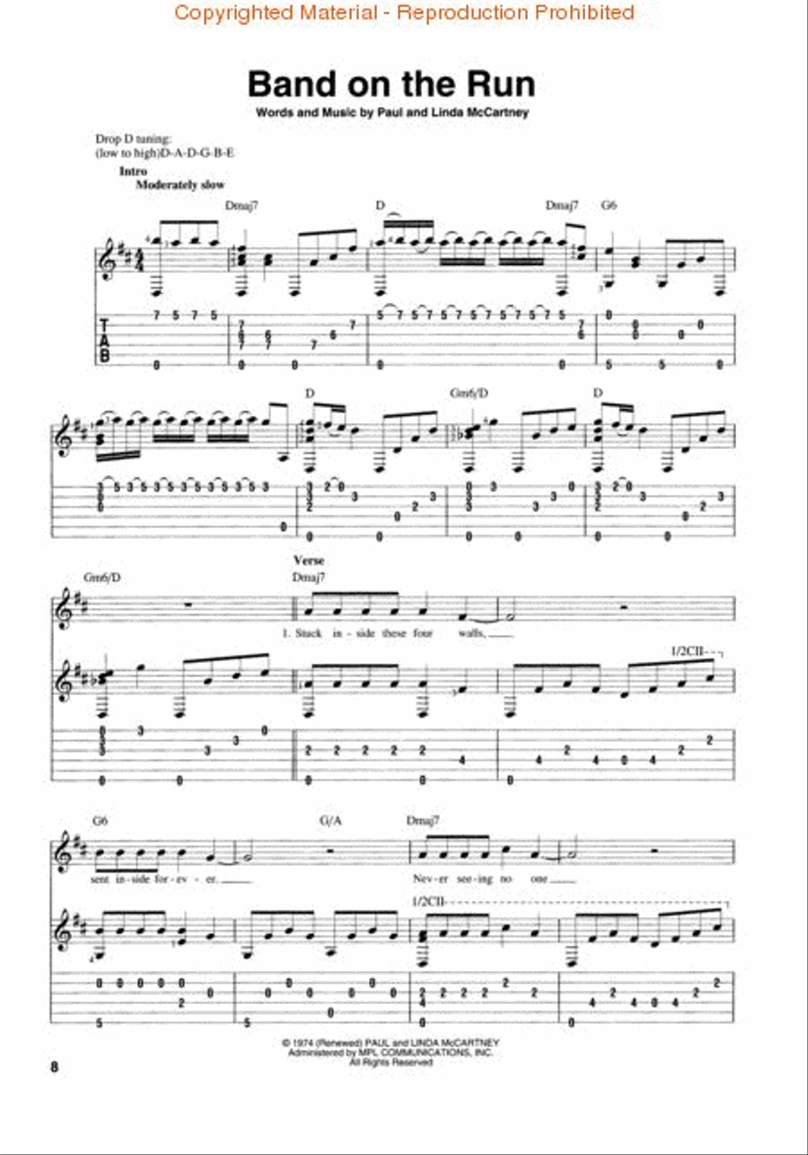 Fingerpicking Acoustic Rock Acoustic Guitar scores gallery preview page 3