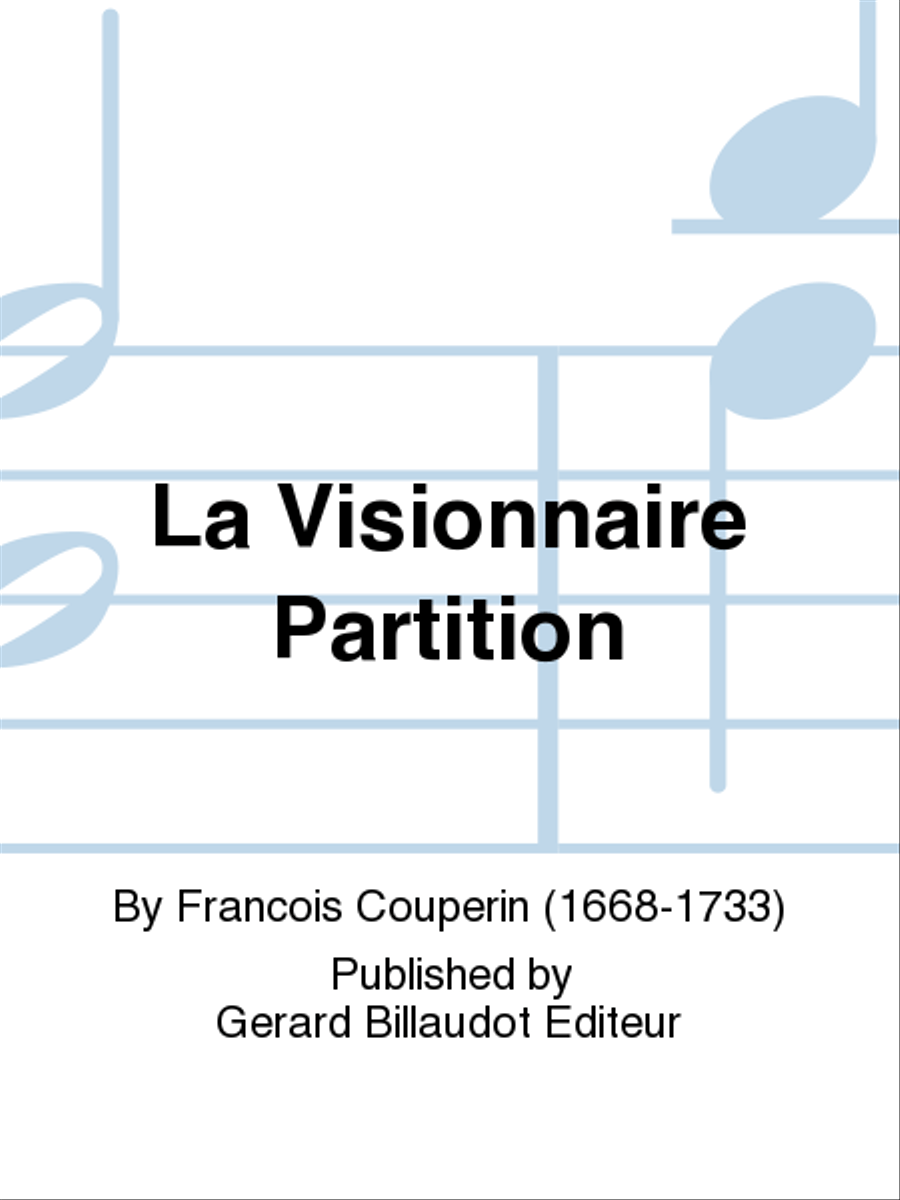 La Visionnaire Partition