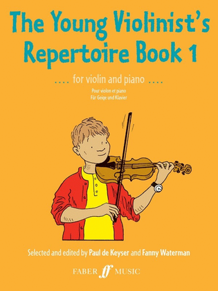 Book cover for Young Violinists Repertoire Book 1 Violin/Piano