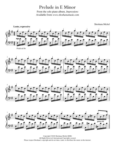 Prelude in E Minor image number null