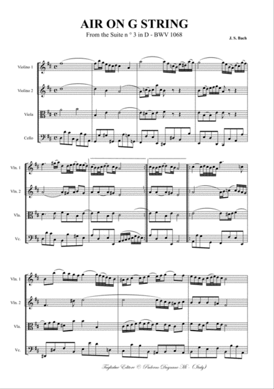 CLASSICAL MASTERPIECES FOR STRING QUARTET AND TRIOS - Look inside Cello scores gallery preview page 4