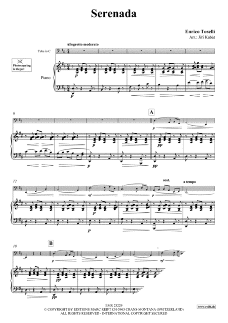 Serenada Serenada Tuba scores gallery preview page 3