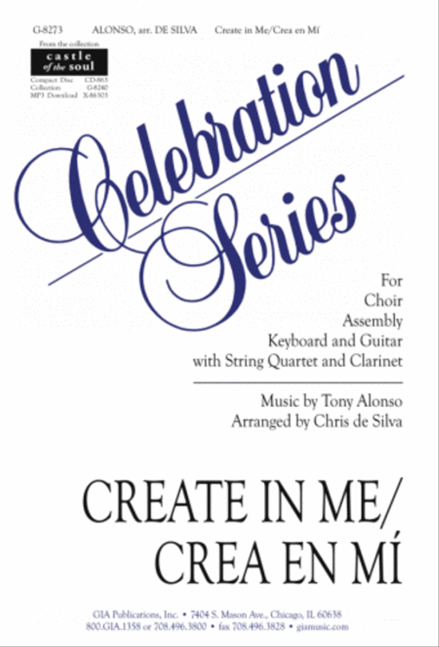 Create in Me / Crea in Mí - Instrument edition B-Flat Clarinet scores gallery preview page 1