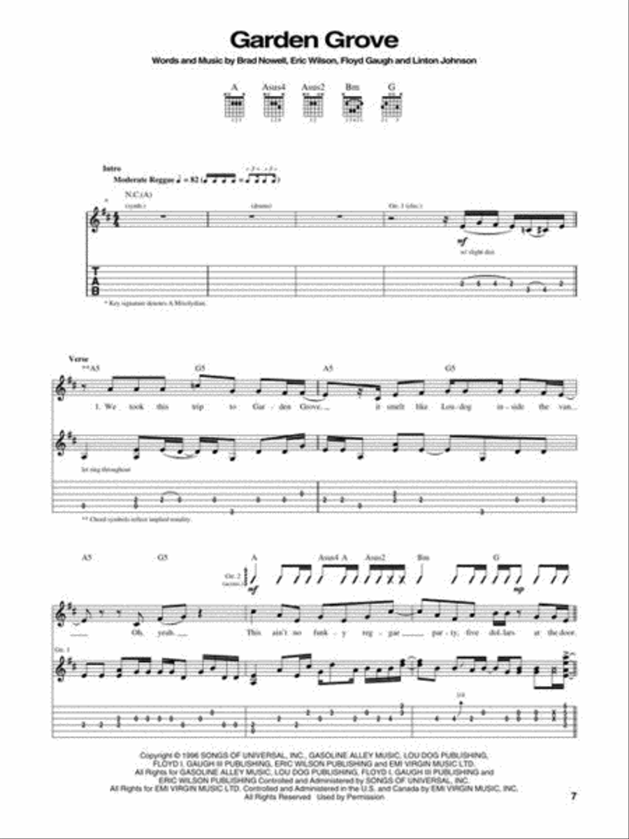 Sublime Electric Guitar scores gallery preview page 5
