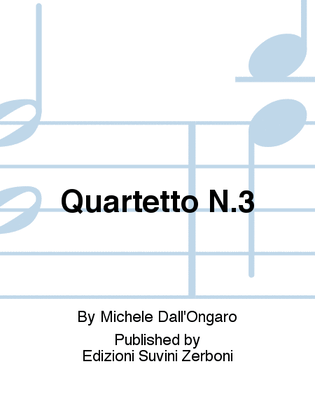 Book cover for Quartetto N.3