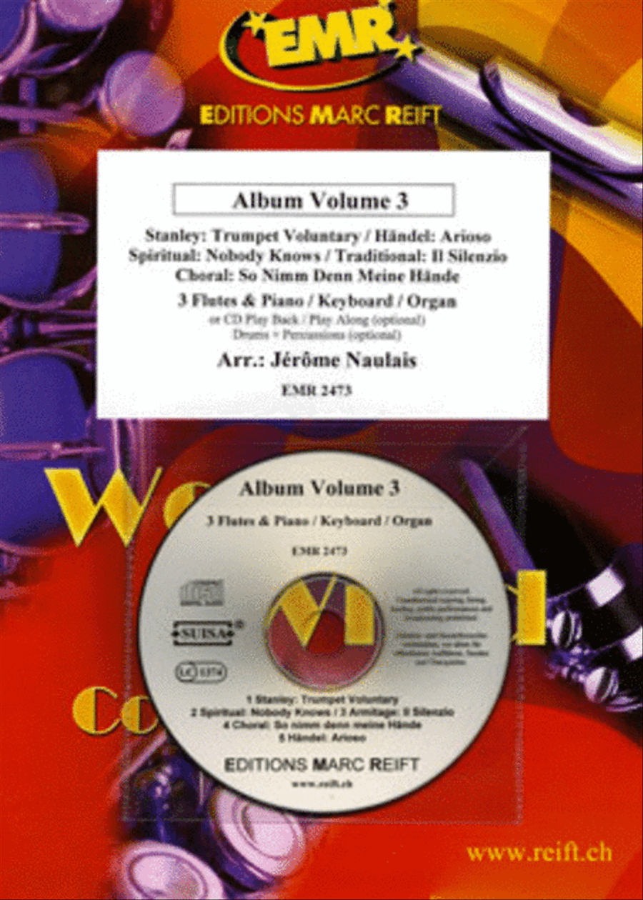 Album Volume 3 Flute scores gallery preview page 1