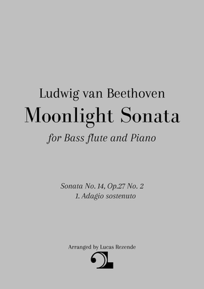 "Moonlight Sonata" for Bass Flute and Piano